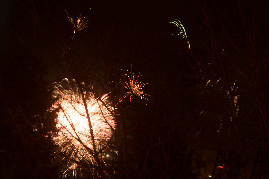 Feuerwerk in Fachsenfeld