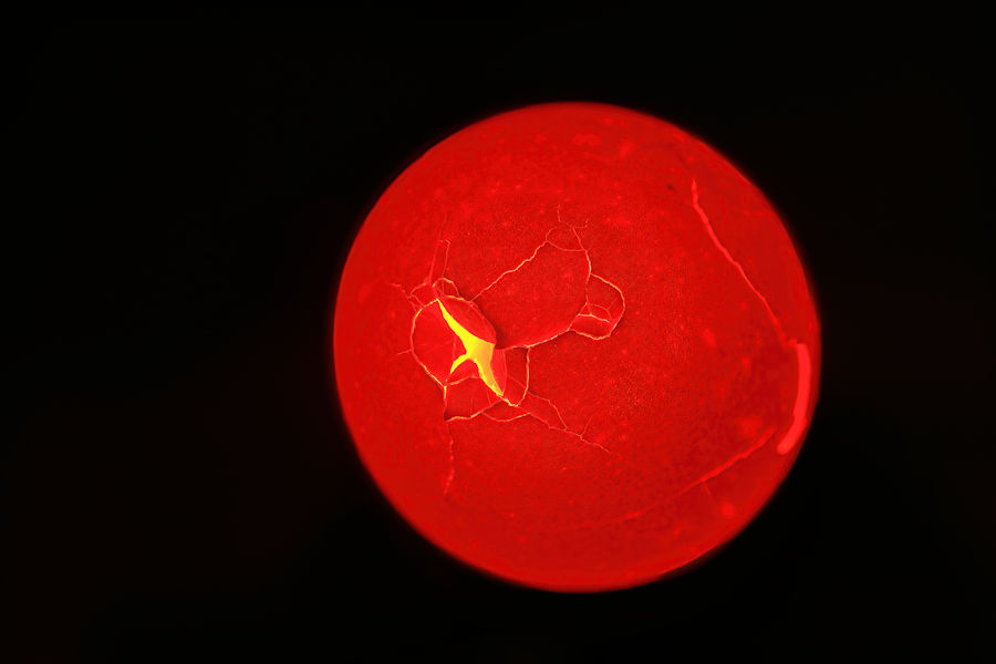 Der Planet Mars oder doch ein Hühnerei