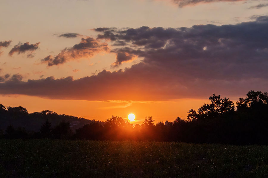 Sonnenaufgang bei Niederalfingen