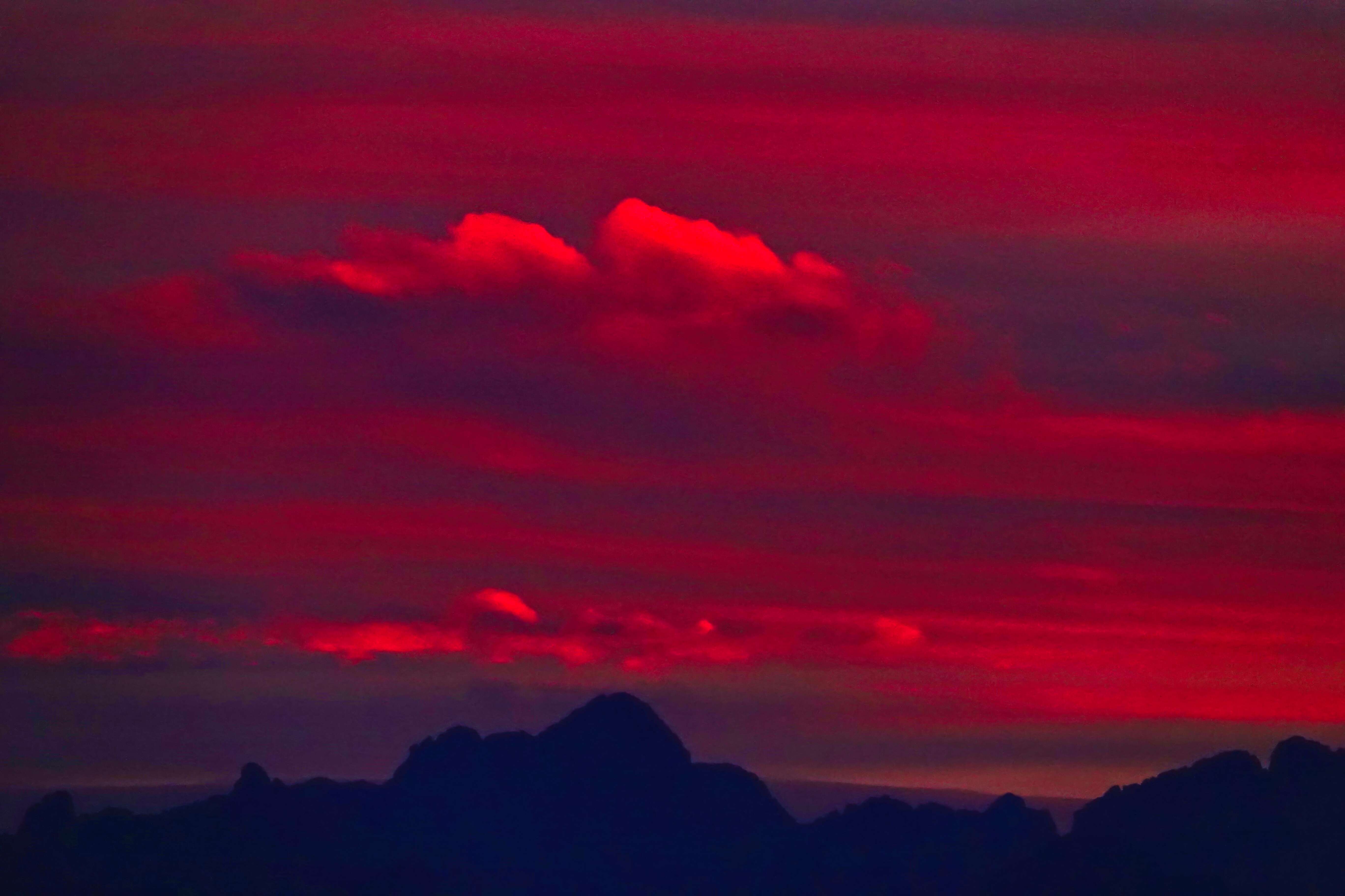 Kurz nach Sonnenuntergang