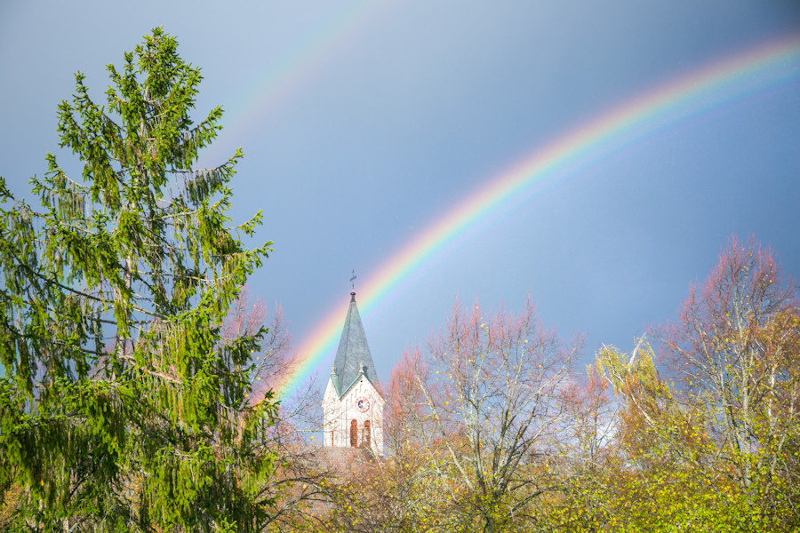 Regenbogen über Fachsenfeld