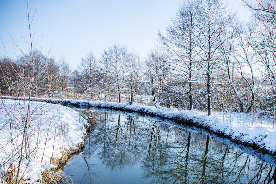 Winter beim Kocher