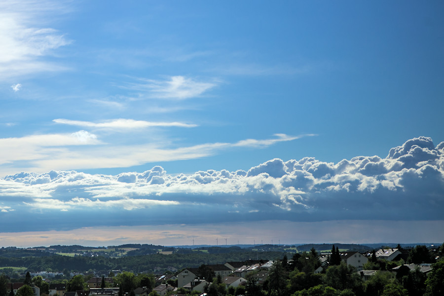 Wolken hinter Aalen