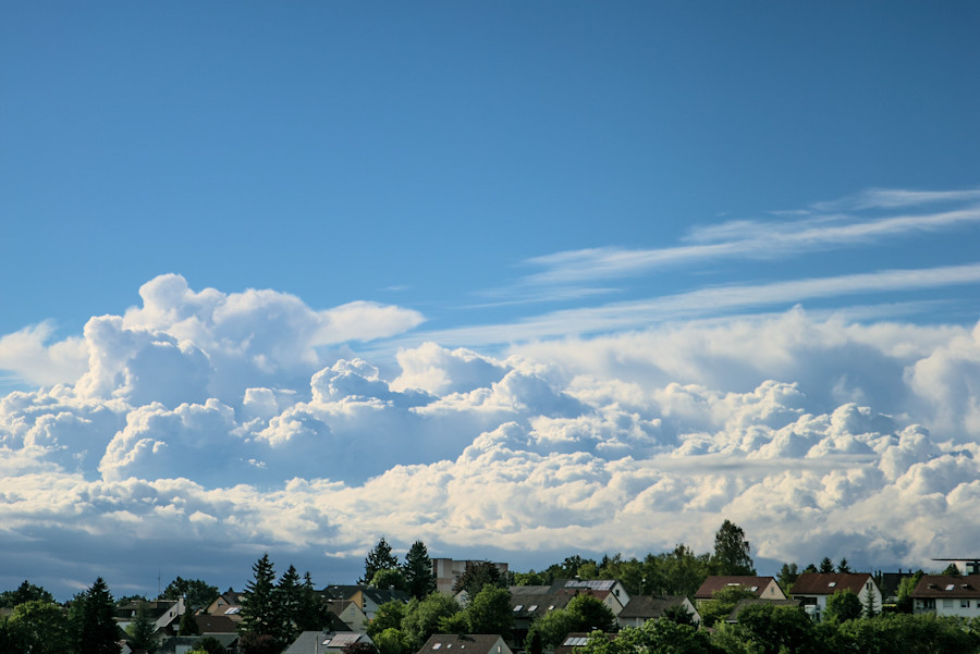 Wolken hinter Aalen